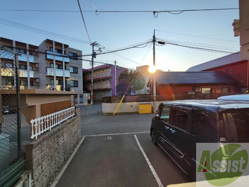 眺望　眺望です。建物はありますが風通しは良さそうです。