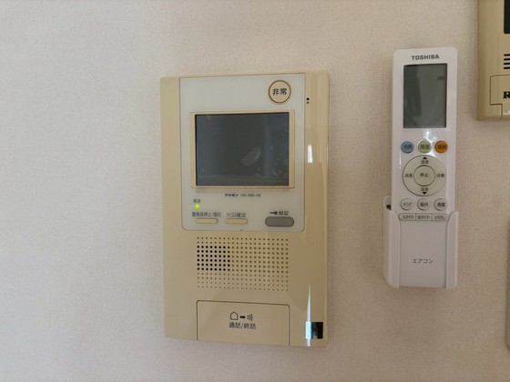 セキュリティ　※別部屋の写真です