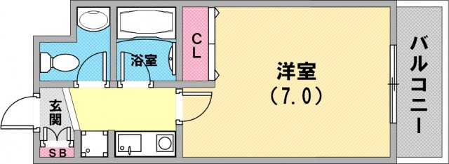 オズコート神戸本山の間取り写真