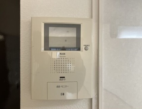 セキュリティ　誰か来ても安心ですね。