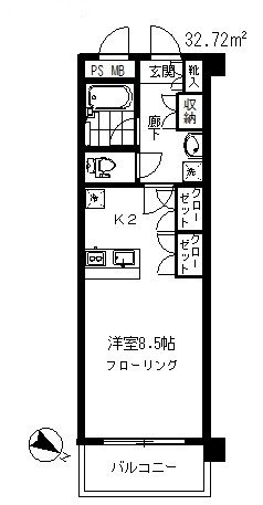 DAIWA MANSIONの間取り写真