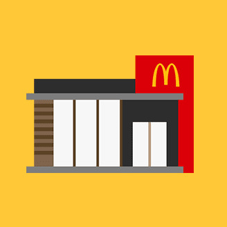 飲食店　マクドナルド 地下鉄谷町四丁目店（飲食店）まで569m