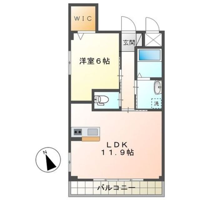 ジングレースの間取り写真