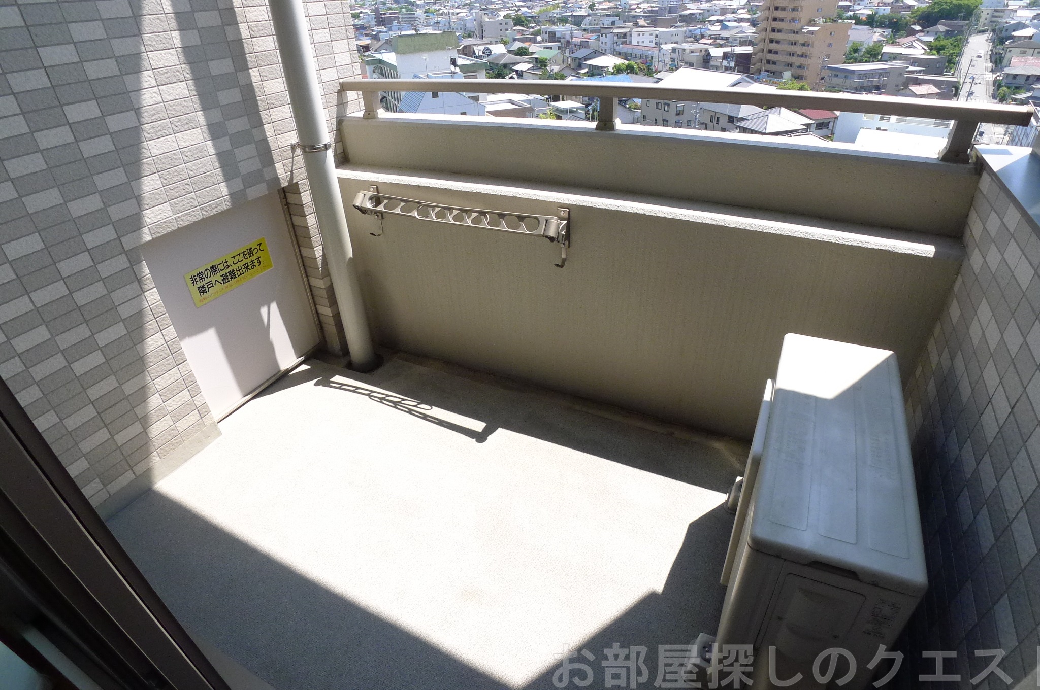 バルコニー　（写真は同物件反転）