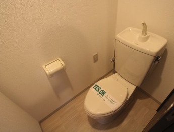 都営三田線 白山駅 徒歩10分 2階建 築18年のトイレ写真