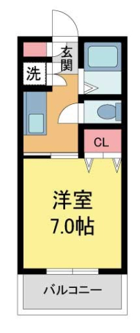 ケイズキューブの間取り写真