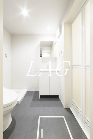 洗面設備　洗面台です。