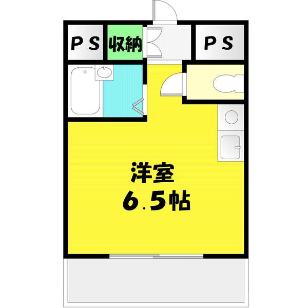 マンションスムスの間取り写真