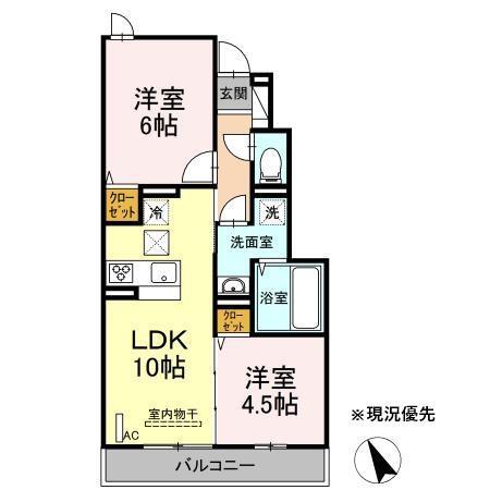 GFhillsの間取り写真