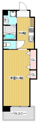 ノーブル縮景園の間取り写真