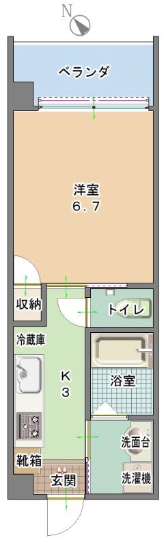 CASA TMの間取り写真