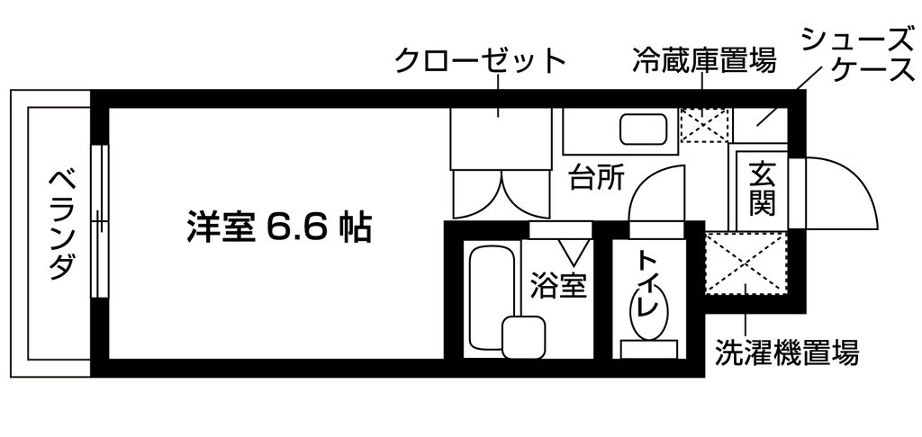 サニーヴェント国分寺の間取り写真