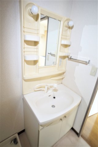 洗面設備　朝など便利なシャンプードレッサー