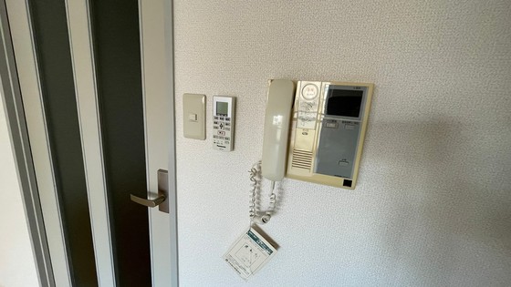 セキュリティ　※別部屋の写真です