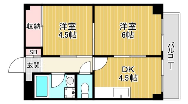ラパンジール京橋の間取り写真