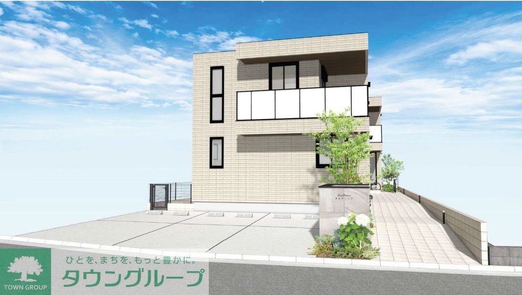 駐車場　パース画像