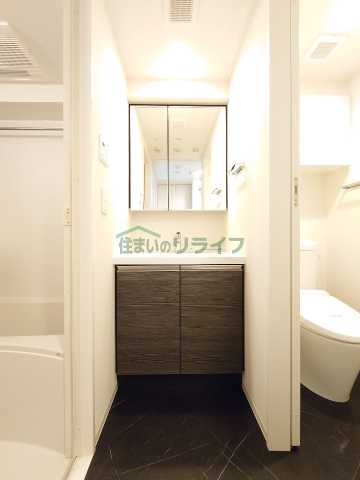 洗面設備　クレストコート本郷三丁目