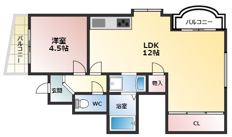JOYPARKの間取り写真