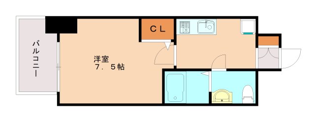 SERENiTE三宮の間取り写真