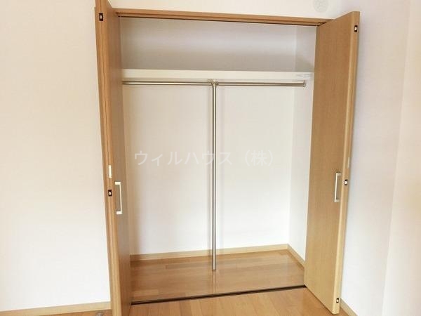 収納　クローゼット！