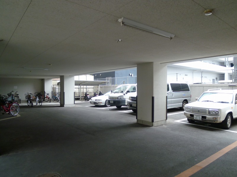 駐車場　駐車場です