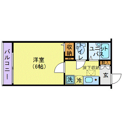 フェリーチェ阿佐ヶ谷Vの間取り写真
