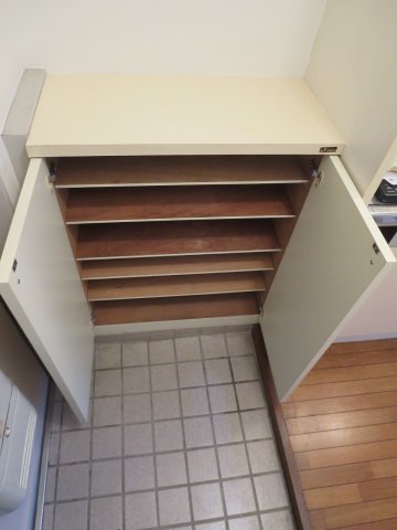 収納　同設備別のお部屋　玄関シューズボックス