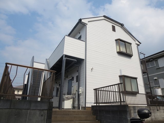 建物外観　十日市場駅より徒歩10分の1Rアパート