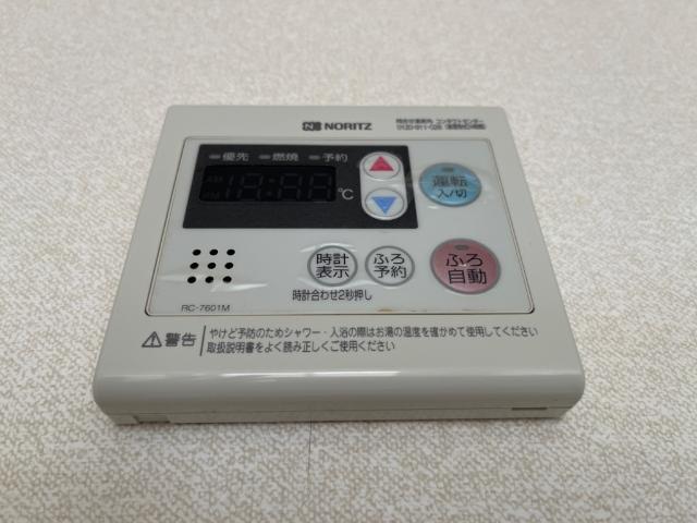 その他設備　給湯パネル