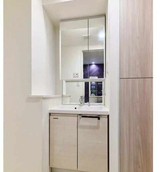 洗面設備　別タイプ部屋　参考写真です
