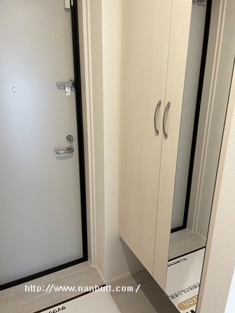 玄関　シューズボックス付き玄関