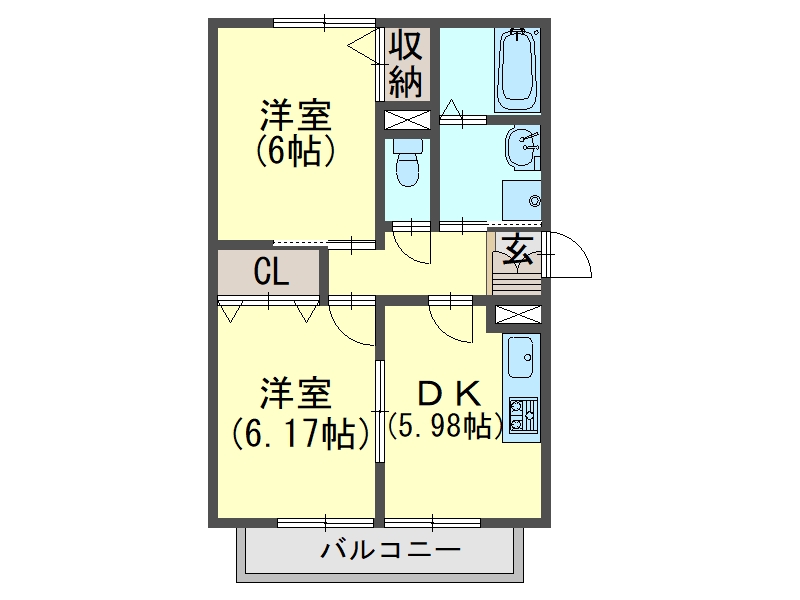 パルティーレの間取り