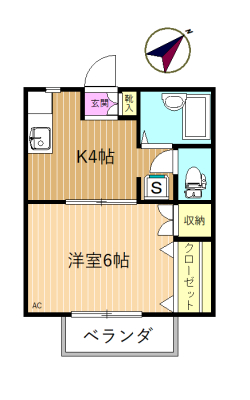 ラティブ下溝の間取り