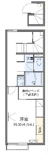 レオパレスフェルムの間取り