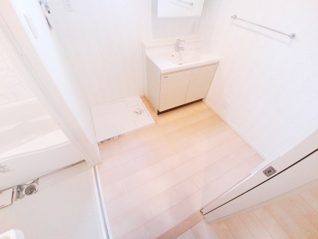 洗面設備　脱衣スペース