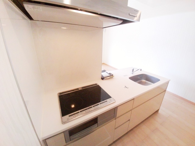 キッチン　ゆったりとしたキッチン