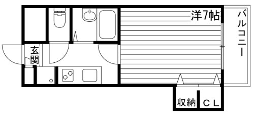 ジュネス神屋町の間取り