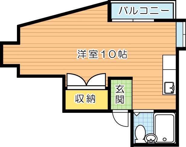 パノラマプラザの間取り