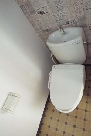 トイレ　清潔感のあるトイレです