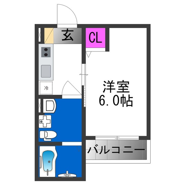 CRASTINE住吉大社の間取り