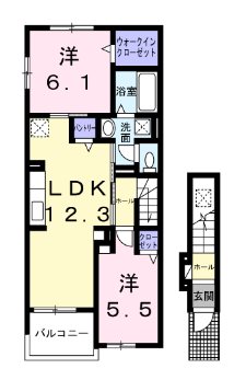 カルマエールの間取り