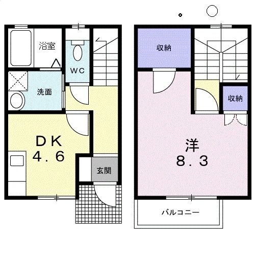 プティウエストの間取り