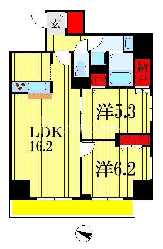 IS（イズ）の間取り