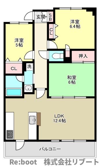 ラ・フォレ23の間取り