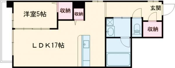 シルトクレーテ三条の間取り