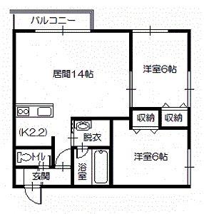 ベルオーブの間取り