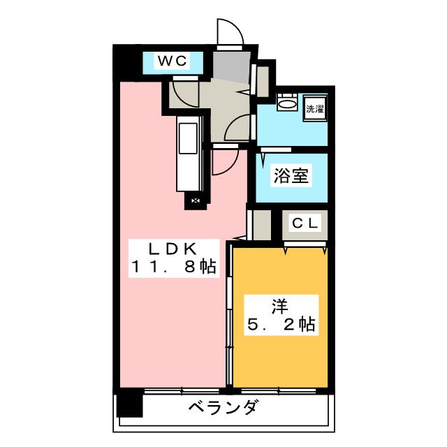 ライフコート丸之内の間取り