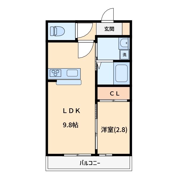 ディール北浦和Iの間取り