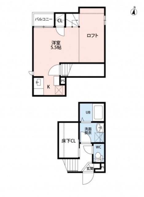 ＣＢ鳥栖フラネの間取り