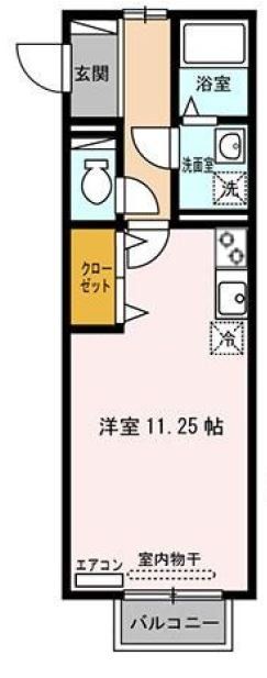 ドリーム葉月 六番館の間取り